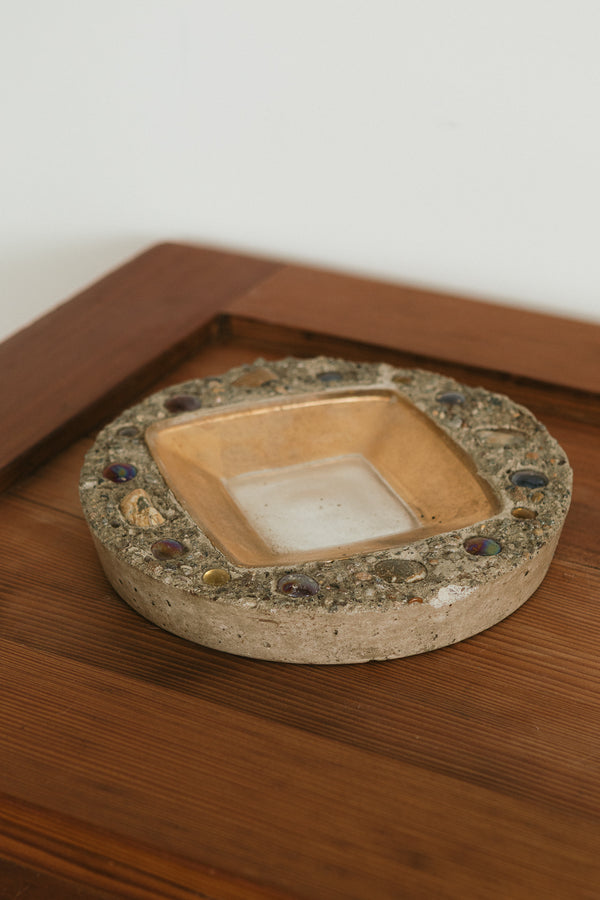 Folk Art Ashtray