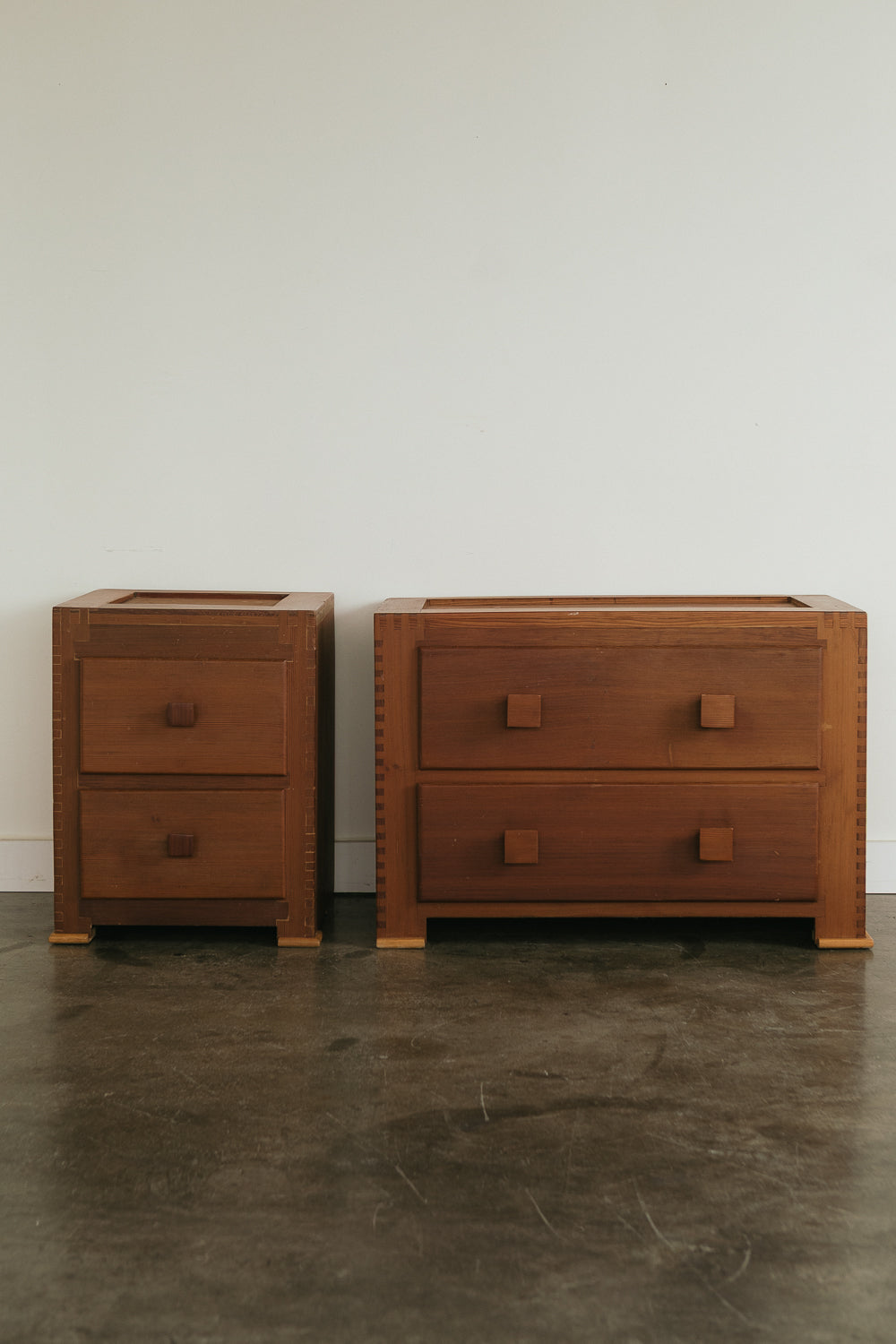 Vintage Redwood Dresser