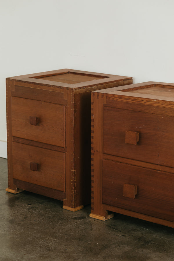Vintage Redwood Dresser