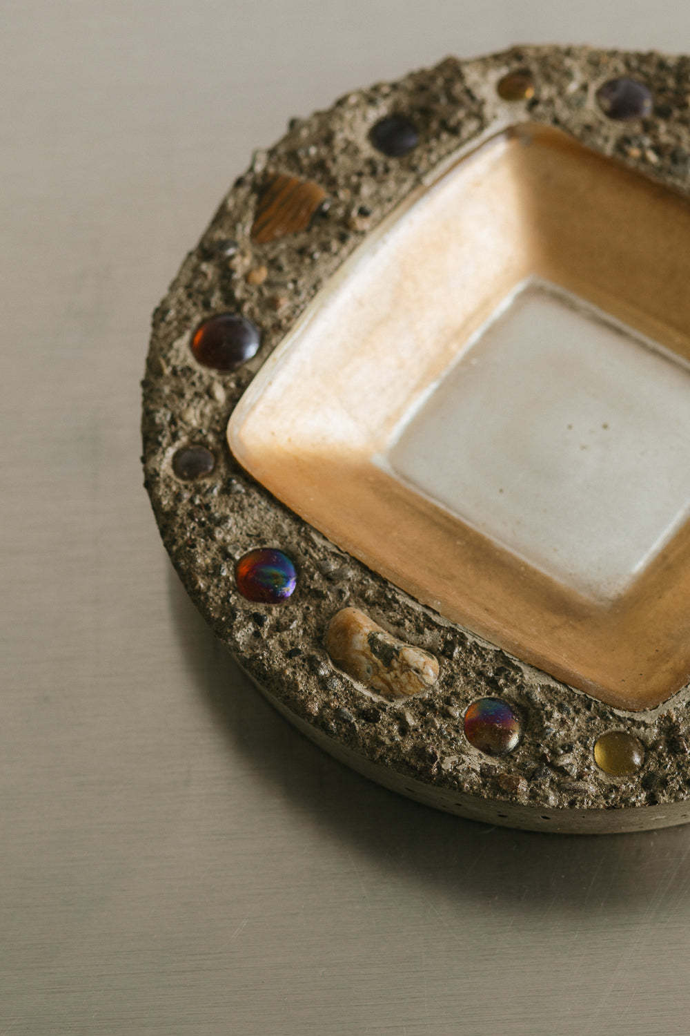 Folk Art Ashtray