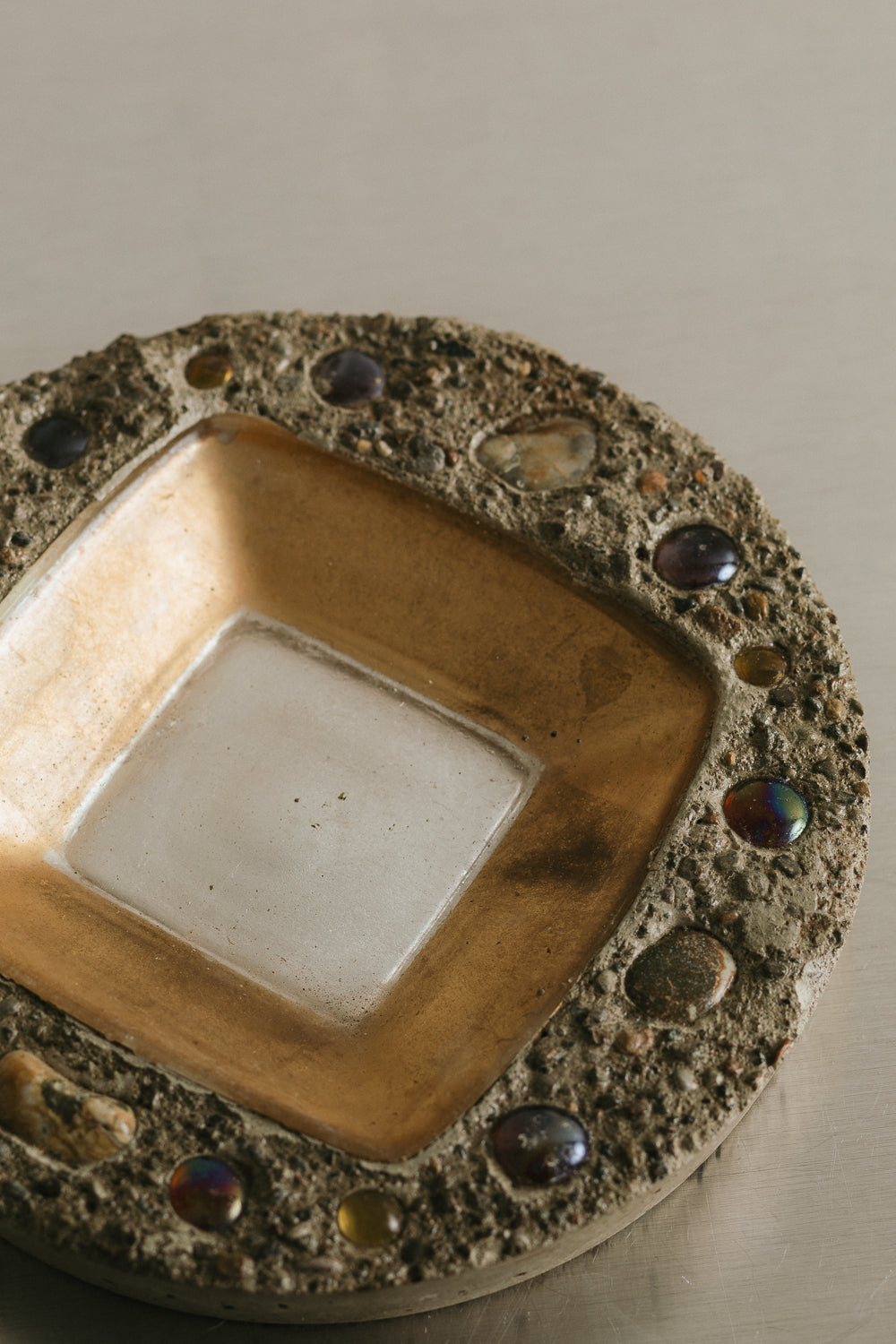 Folk Art Ashtray