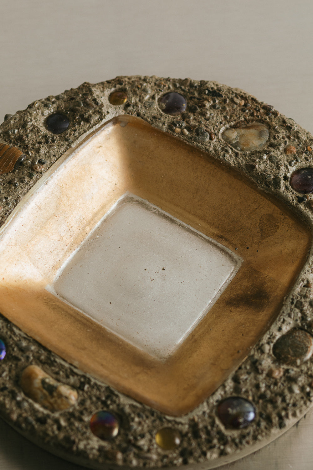 Folk Art Ashtray