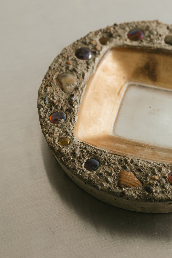 Folk Art Ashtray