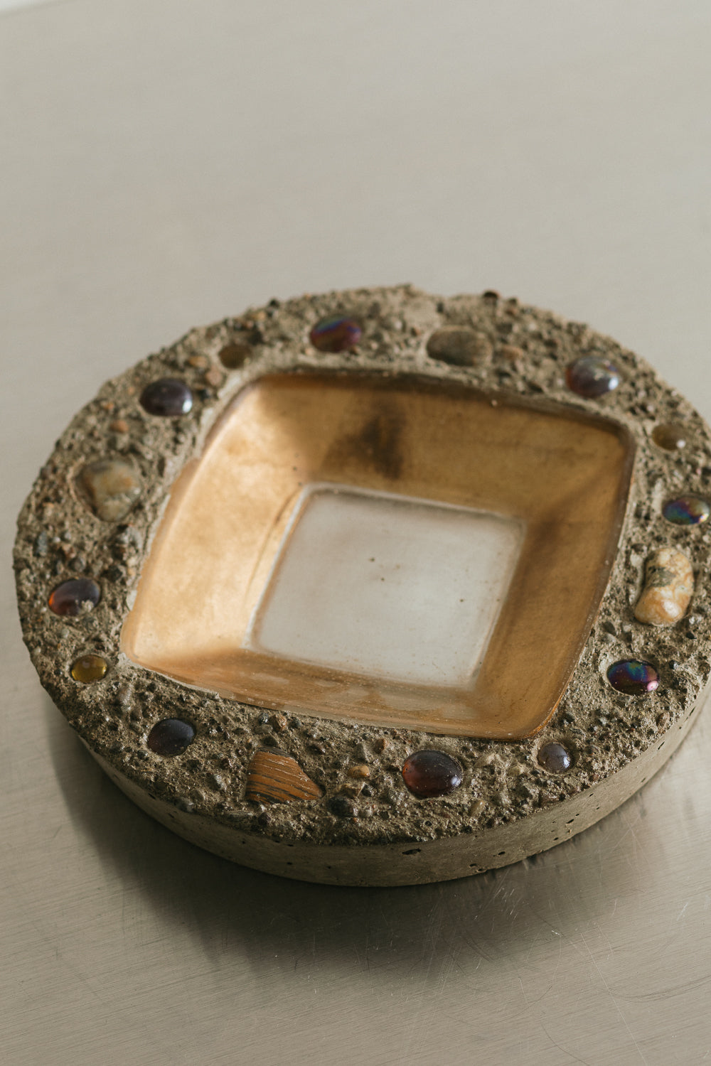 Folk Art Ashtray