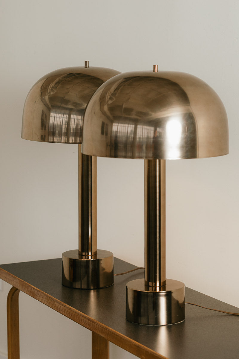 Robert Sonneman Mushroom Lamps