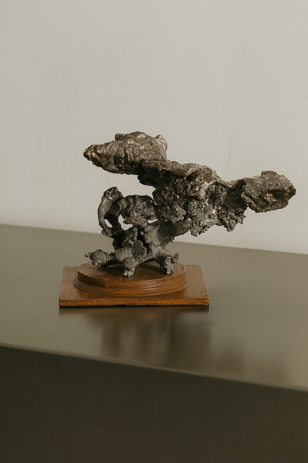 Melted Aluminum Sculpture