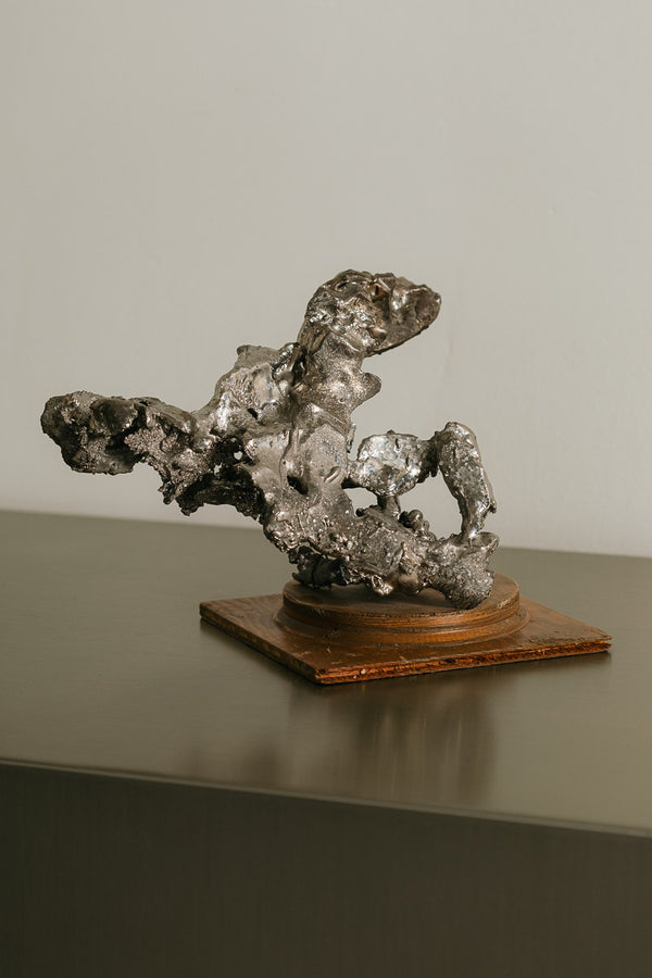 Melted Aluminum Sculpture