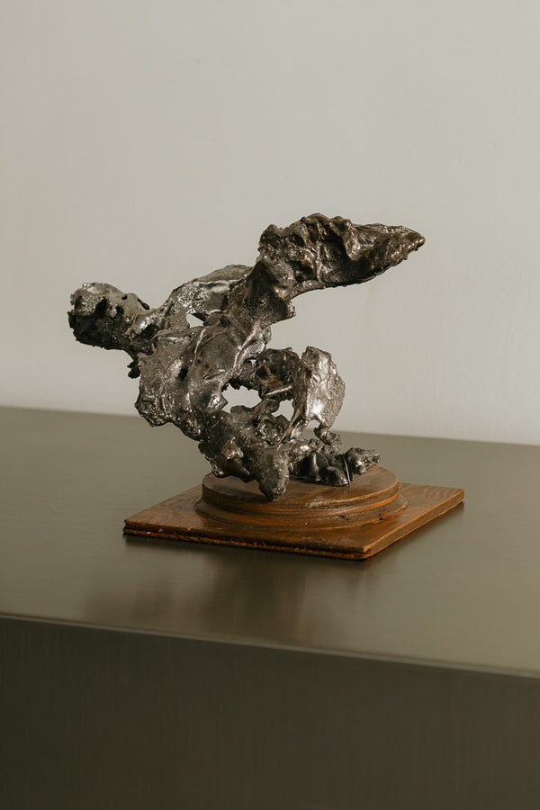 Melted Aluminum Sculpture