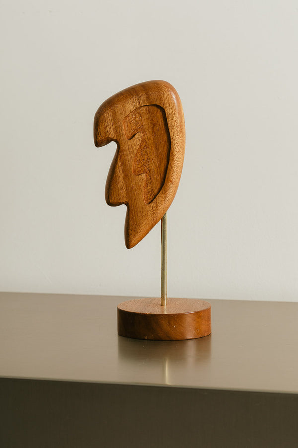 Vintage Mounted Sculpture