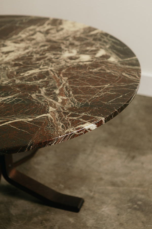 Bentwood & Marble Coffee Table