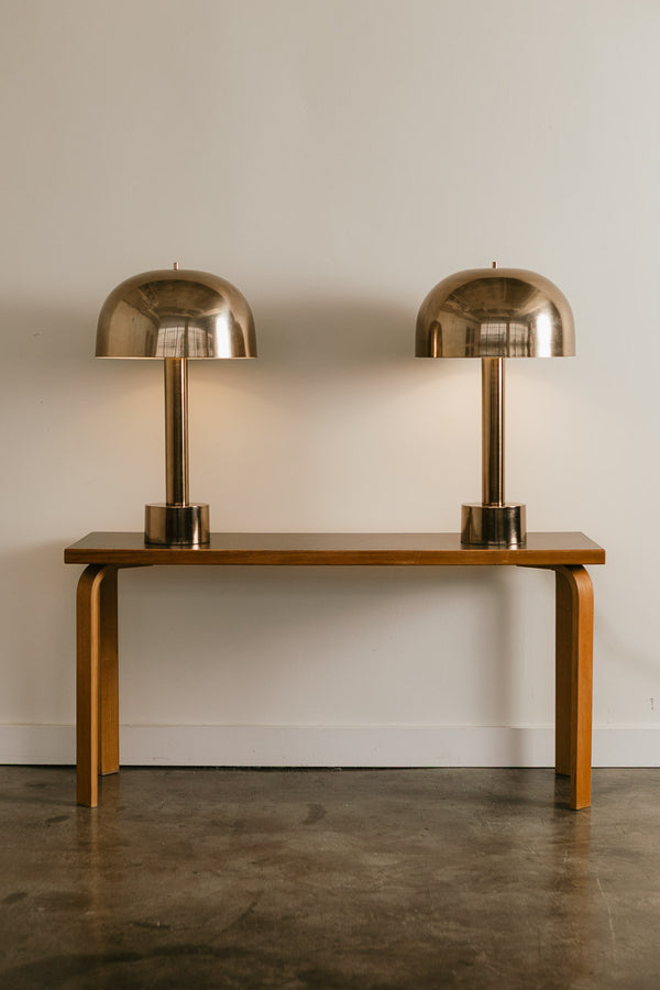 Robert Sonneman Mushroom Lamps
