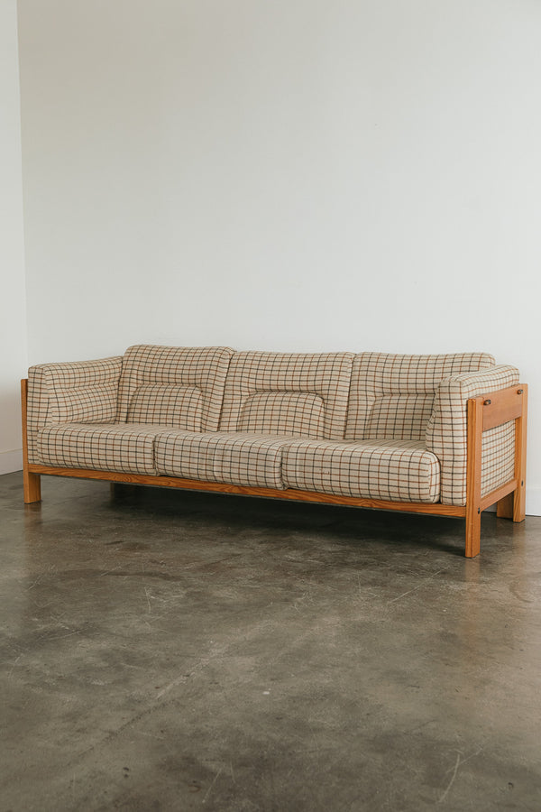 Plaid Sofa