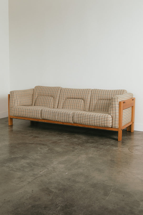 Plaid Sofa
