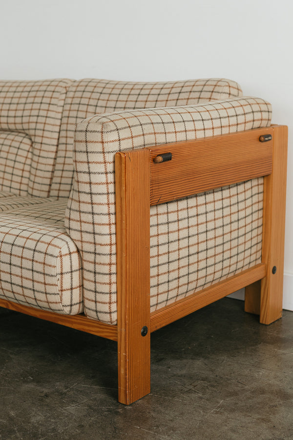 Plaid Sofa