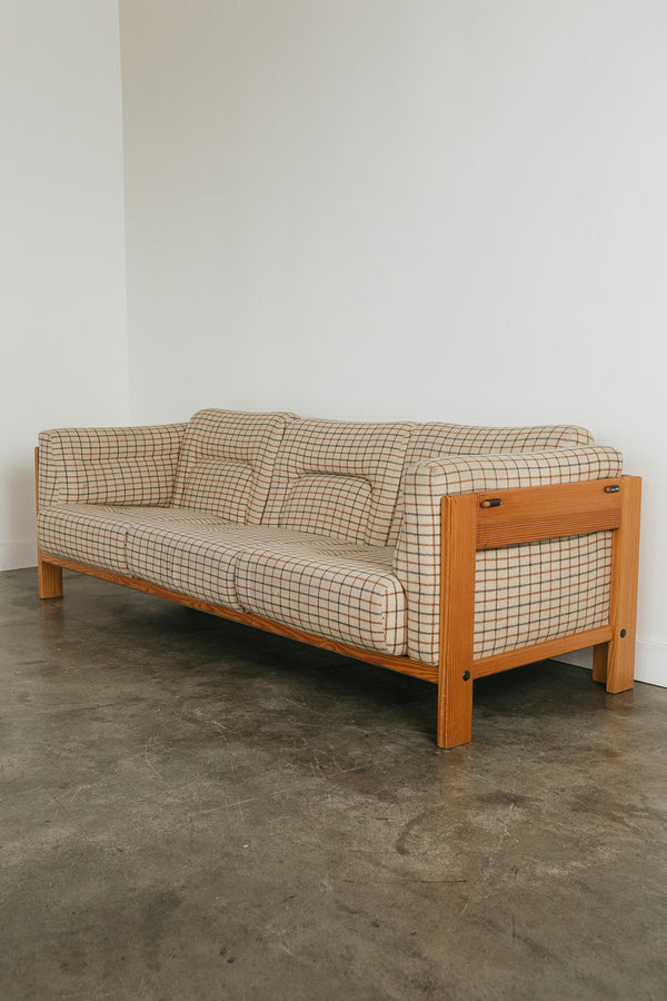Plaid Sofa