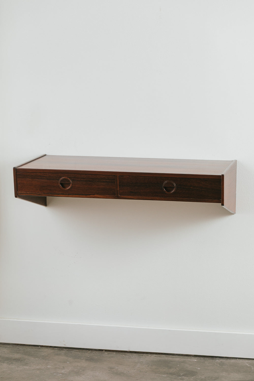 Floating Rosewood Desk