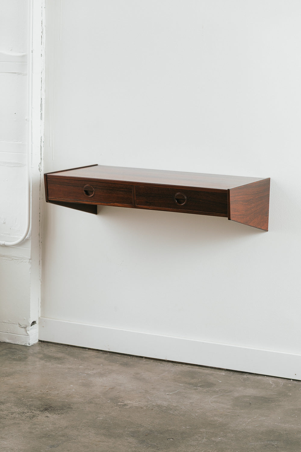 Floating Rosewood Desk