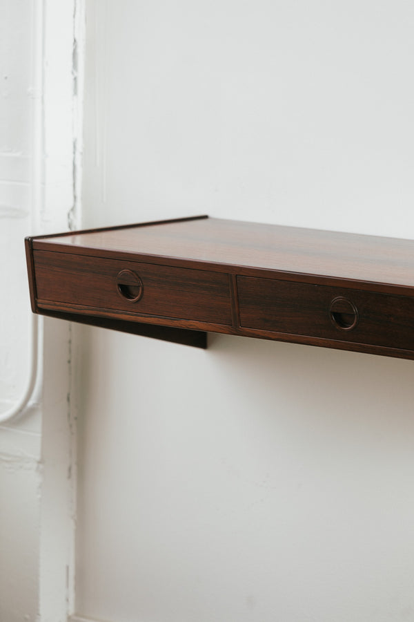 Floating Rosewood Desk