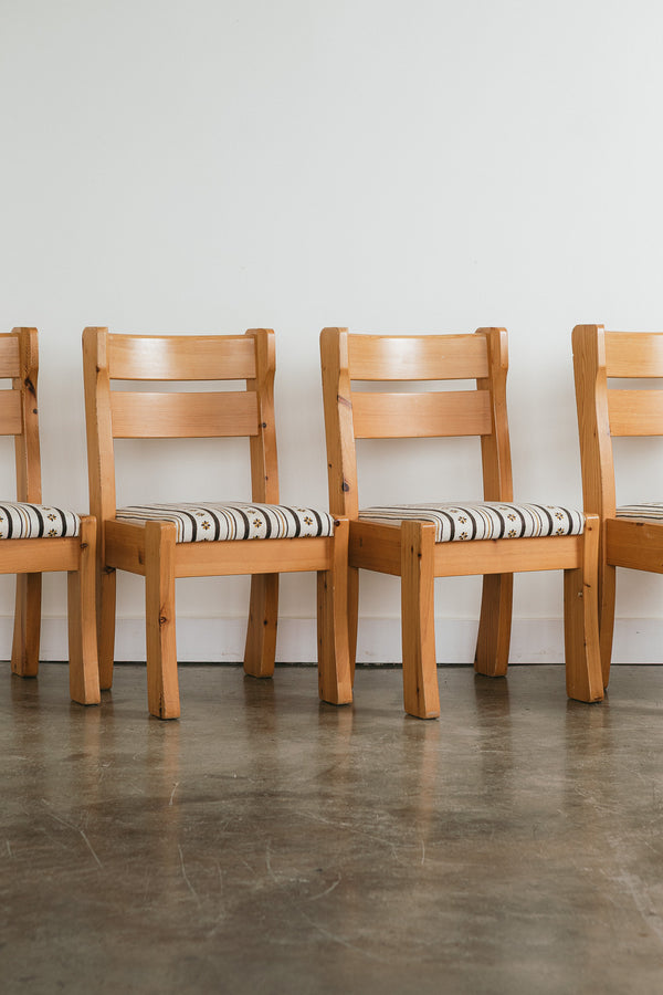 Chunky Pine Dining Set