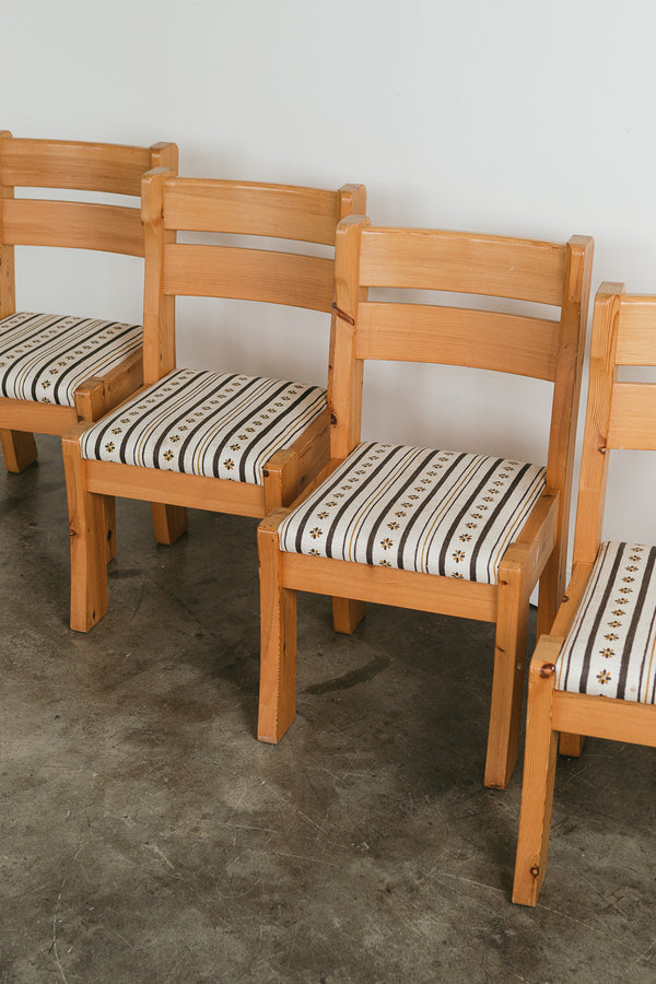 Chunky Pine Dining Set