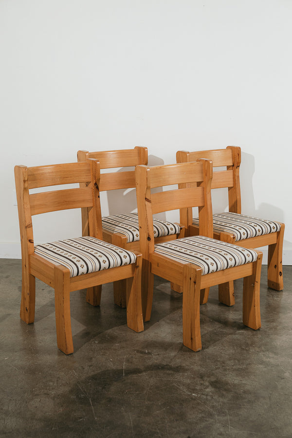 Chunky Pine Dining Set