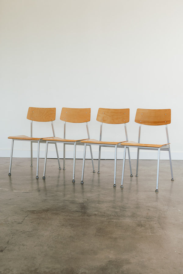 Plywood School Style Chairs