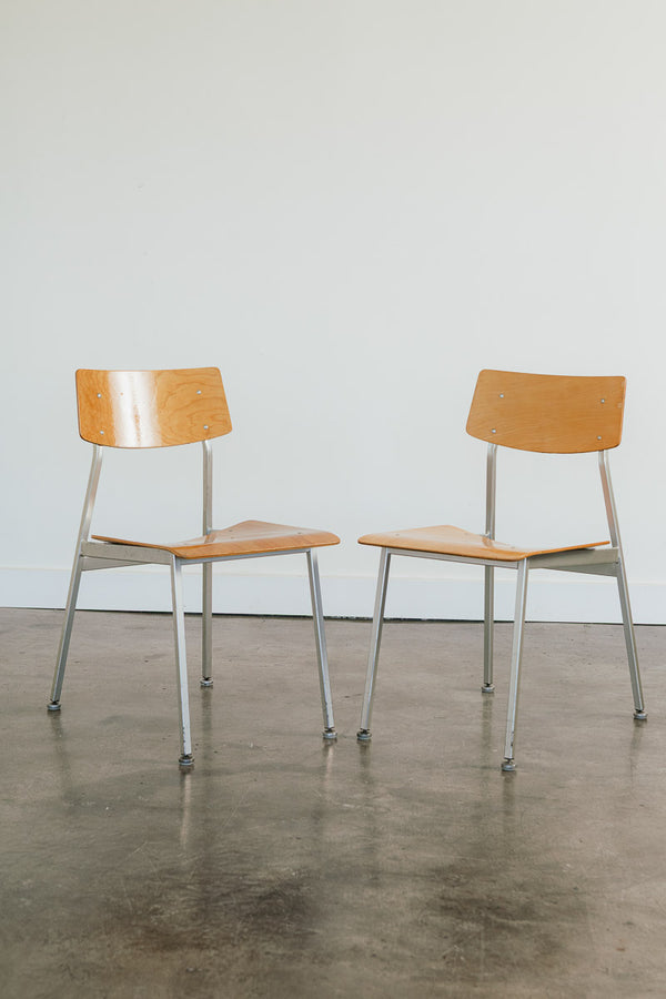 Plywood School Style Chairs