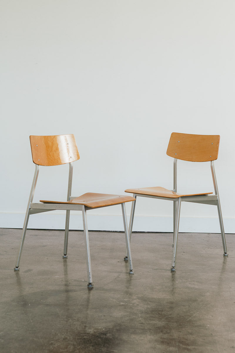 Plywood School Style Chairs