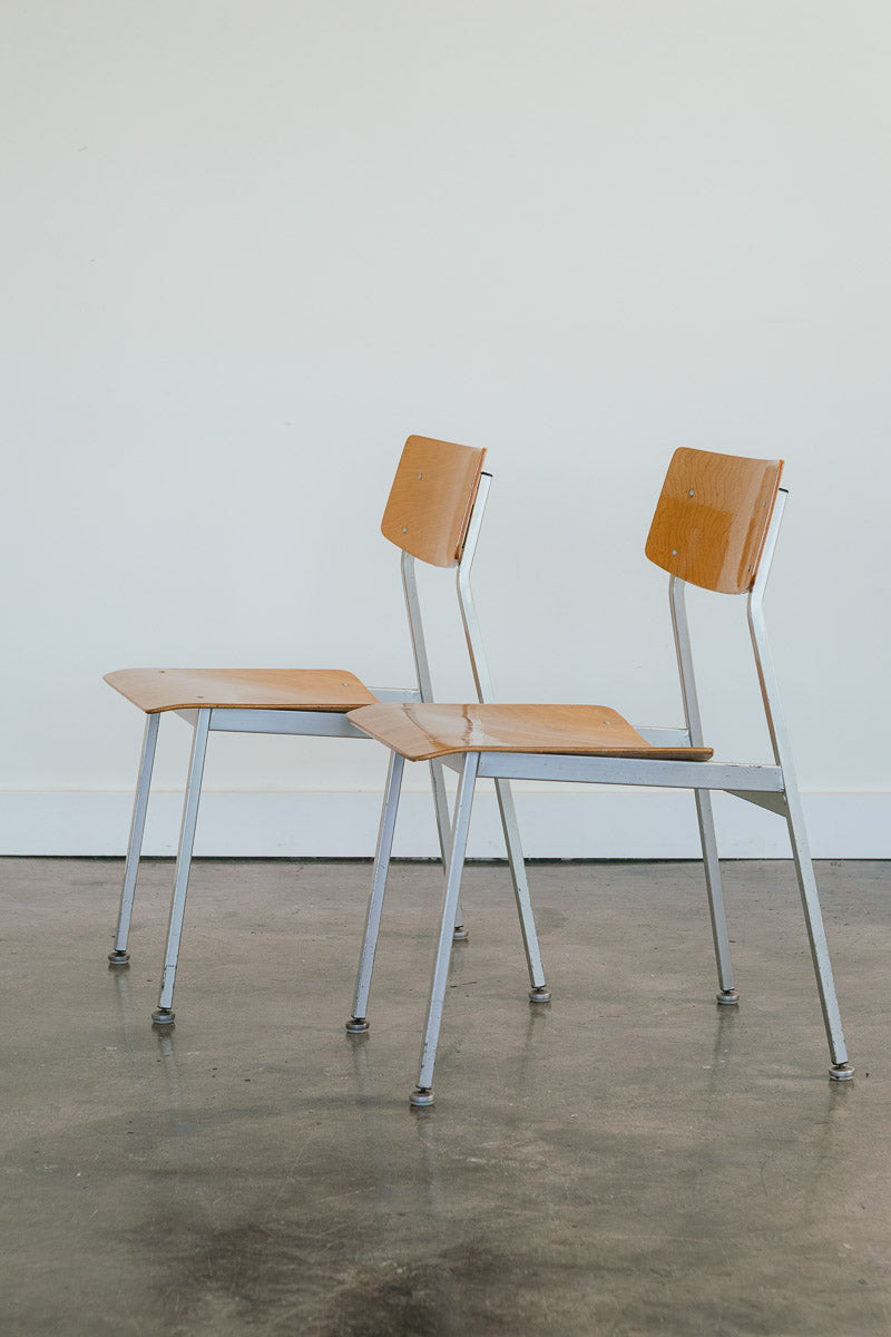 Plywood School Style Chairs