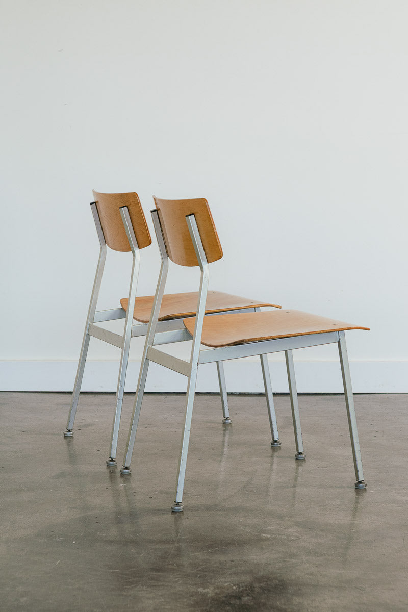 Plywood School Style Chairs