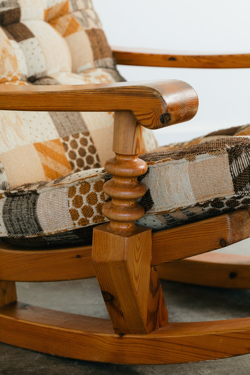 Collden Pine Rocker