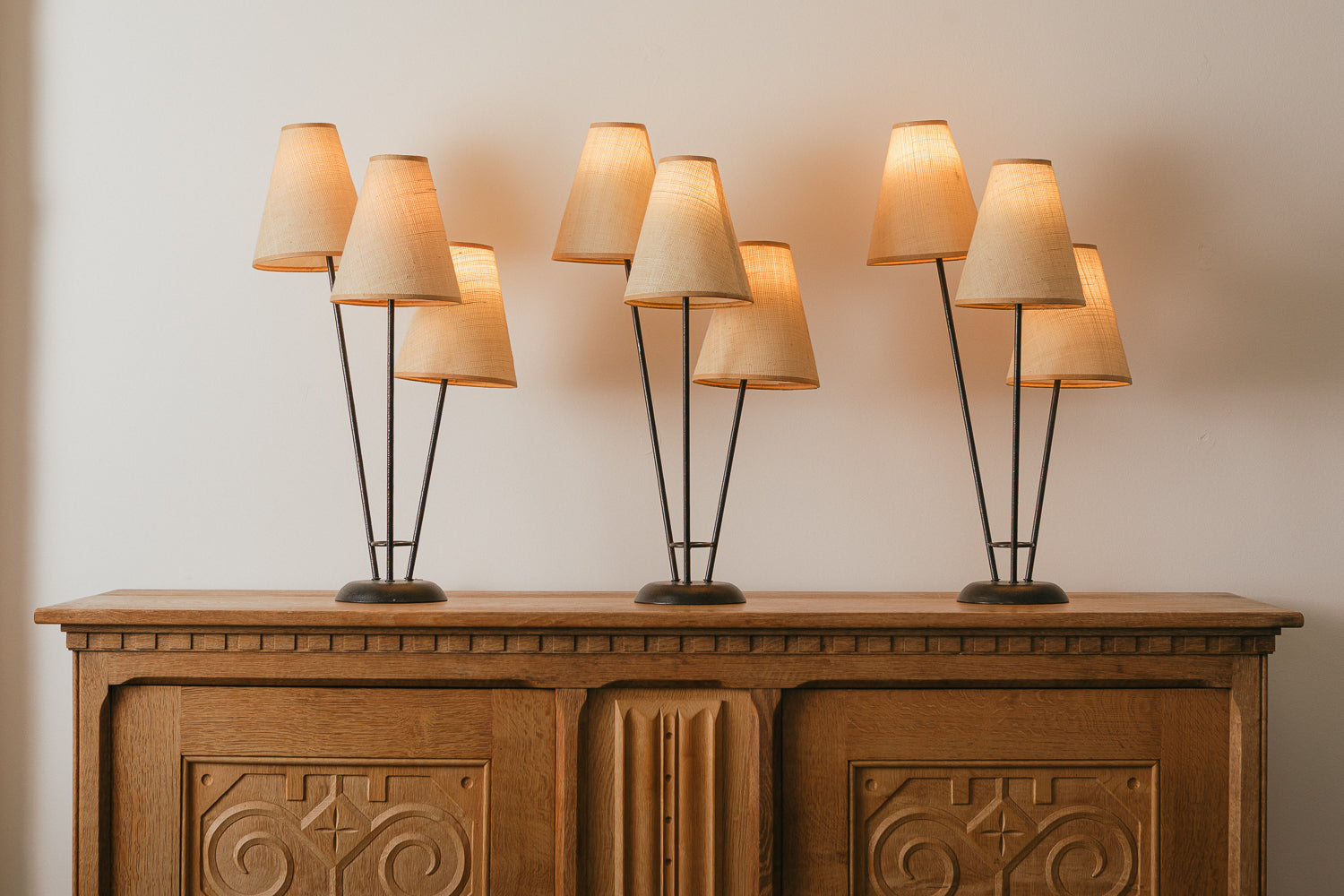 Sculptural Table Lamps