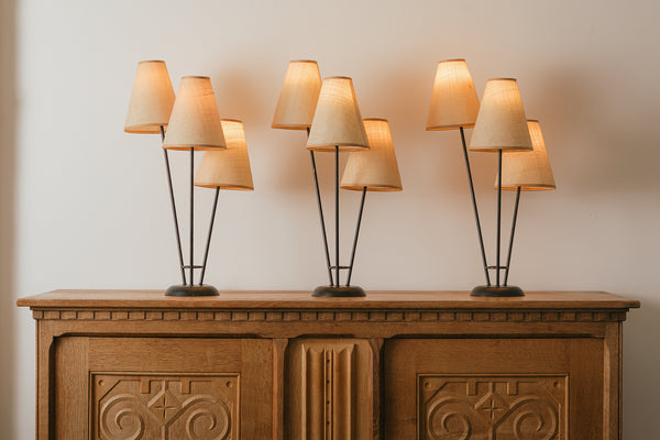 Sculptural Table Lamps