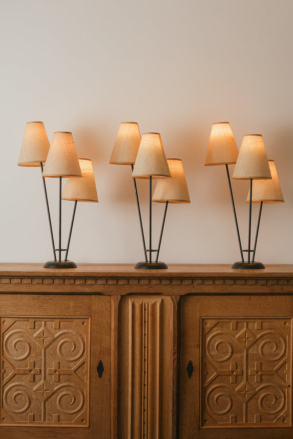 Sculptural Table Lamps