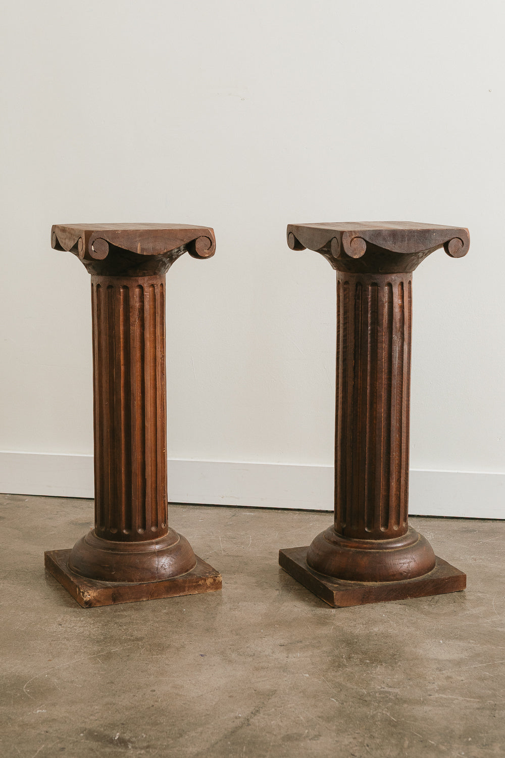 Primitive Scroll Pedestals