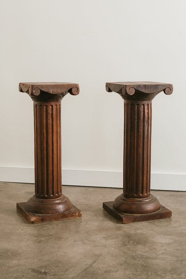 Primitive Scroll Pedestals