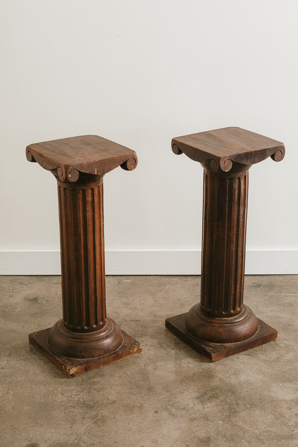 Primitive Scroll Pedestals
