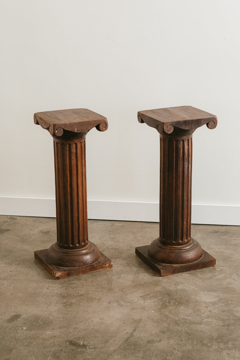 Primitive Scroll Pedestals