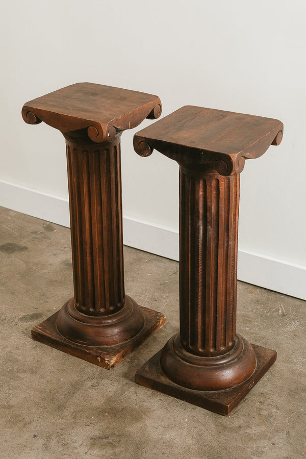 Primitive Scroll Pedestals