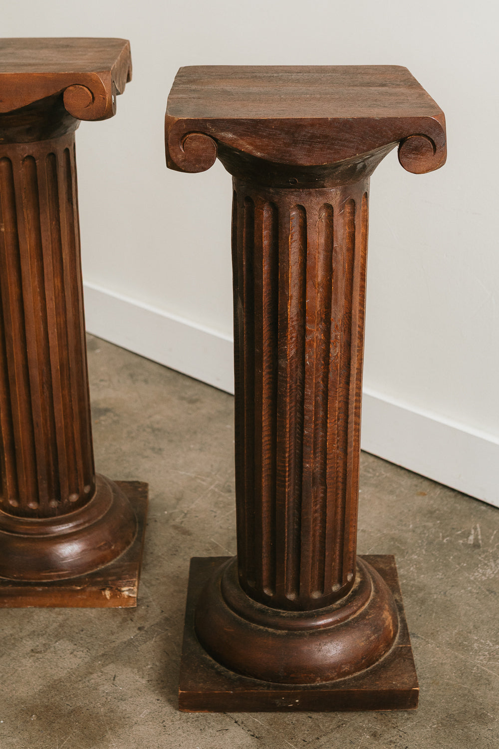 Primitive Scroll Pedestals