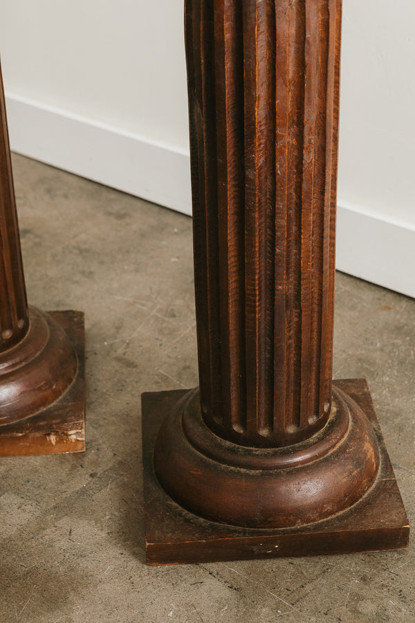 Primitive Scroll Pedestals